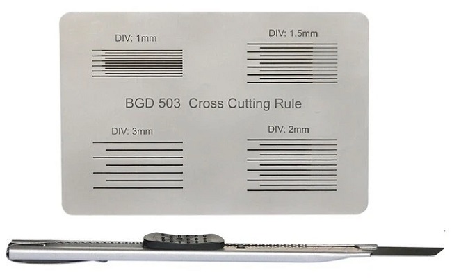 Dụng cụ đo độ bám dính màng BGD503 Biuged