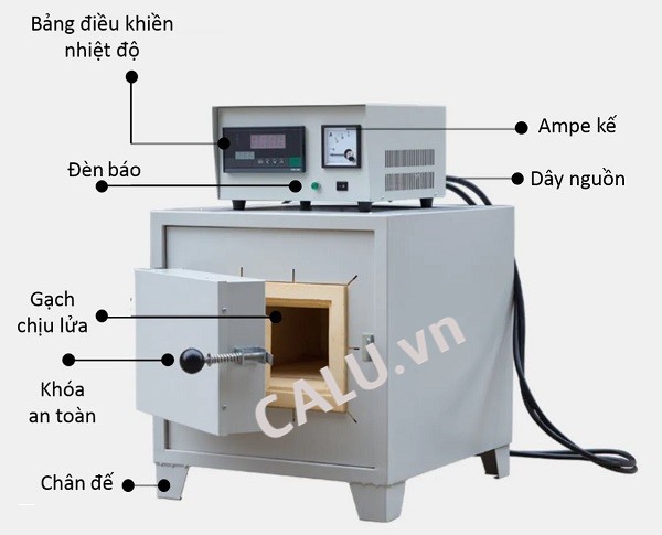 Lò nung nhiệt độ cao 1000 độ C sx2-2.5-10