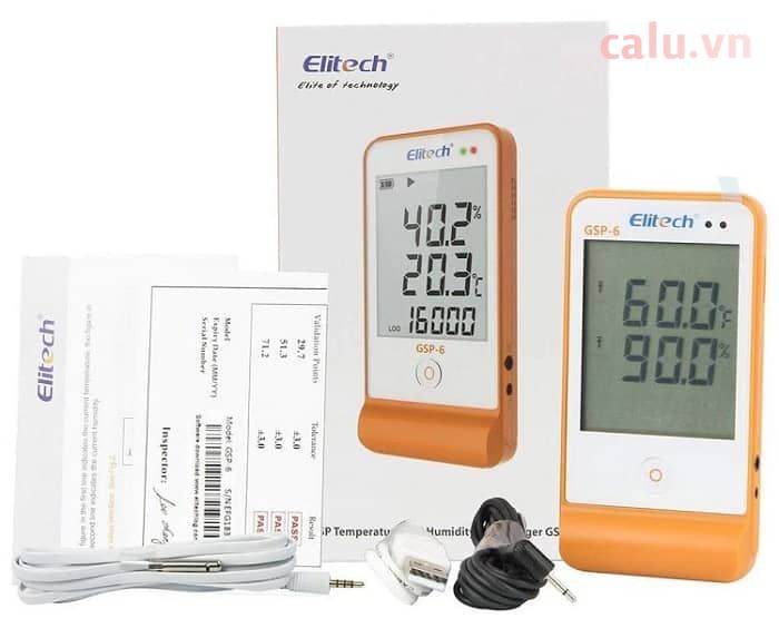 Máy đo nhiệt độ độ ẩm Elitech GSP-6